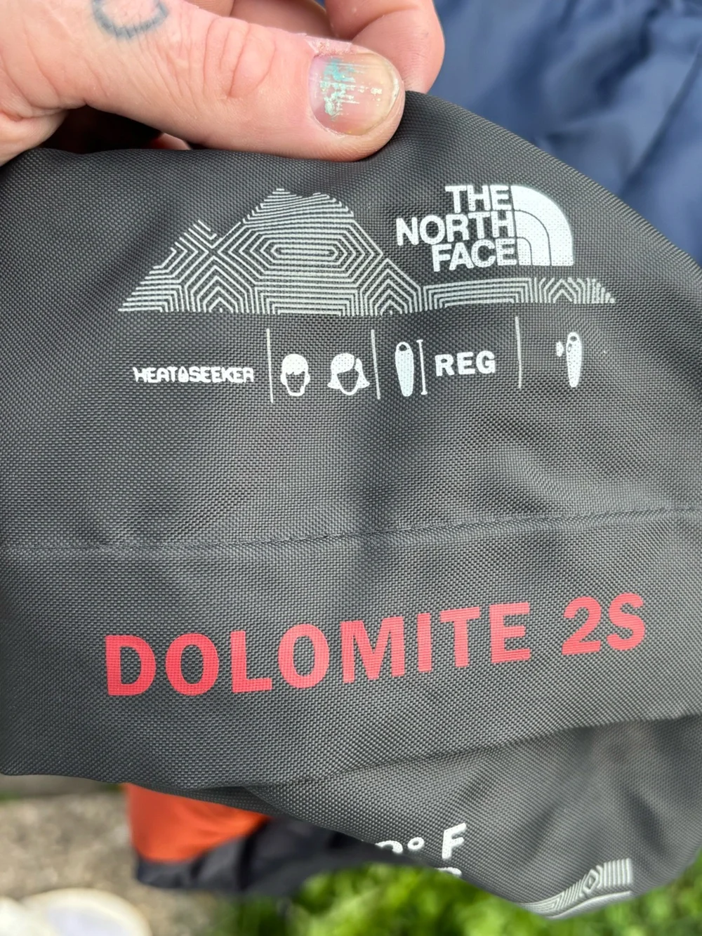 The North Face Dolomite 2s Heat Seeker 40F Sleeping Bag. Regular.